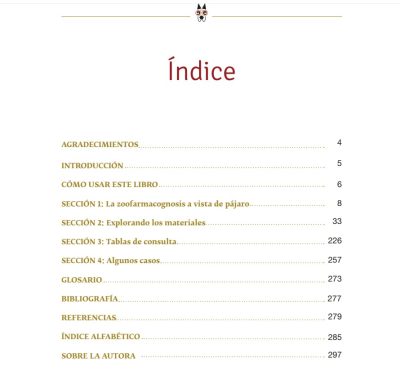 Libro zoofarmacognosis 2ª edición