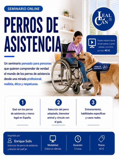 Perros de asistencia. Lealcan